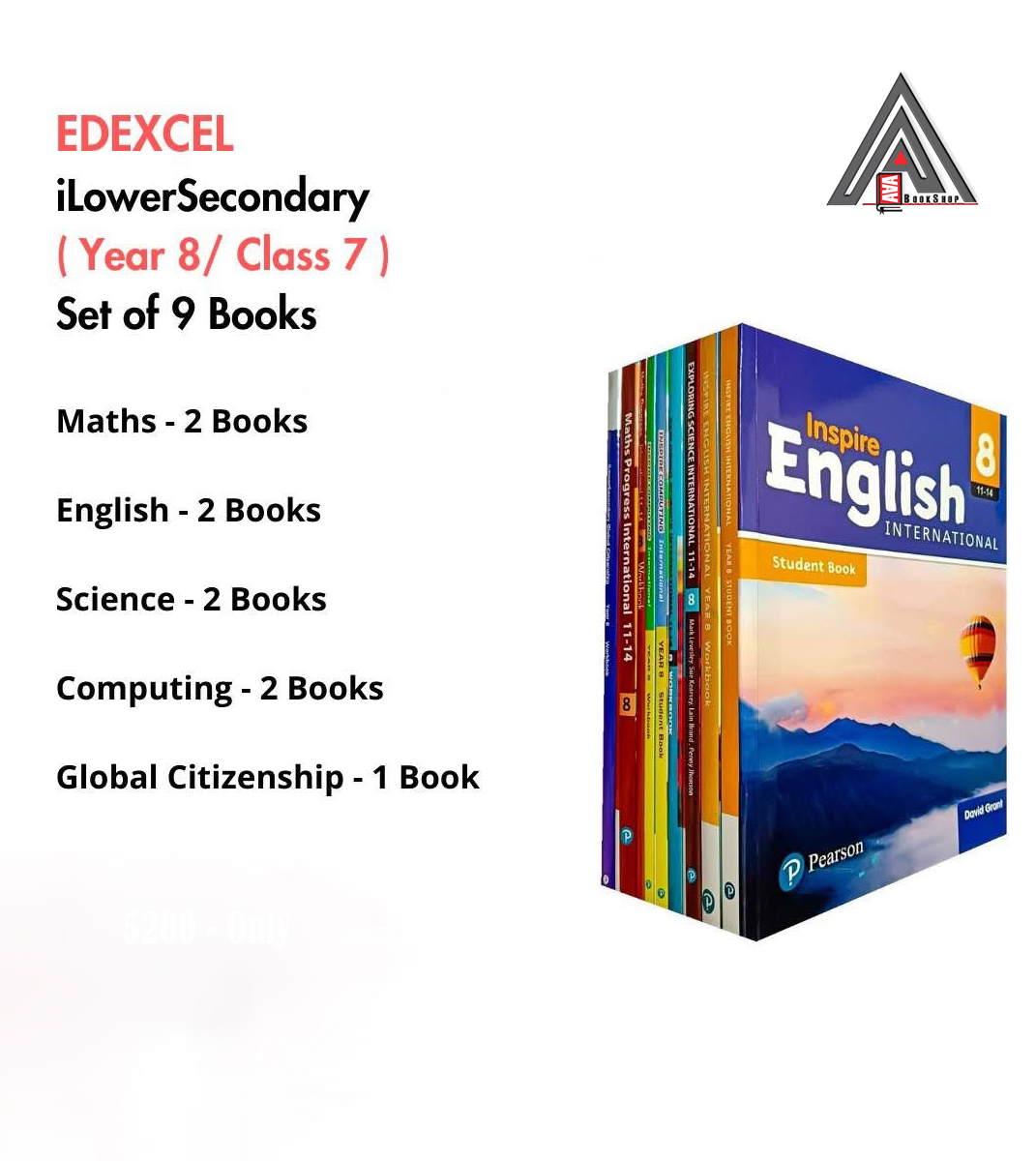 Picture of Edexcel ilower Secondary (Year 8 / class 7) Set of 9 Books