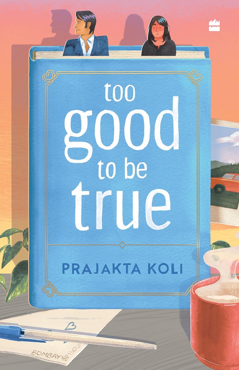 Picture of Too Good to Be True (Paperback) yellow Print