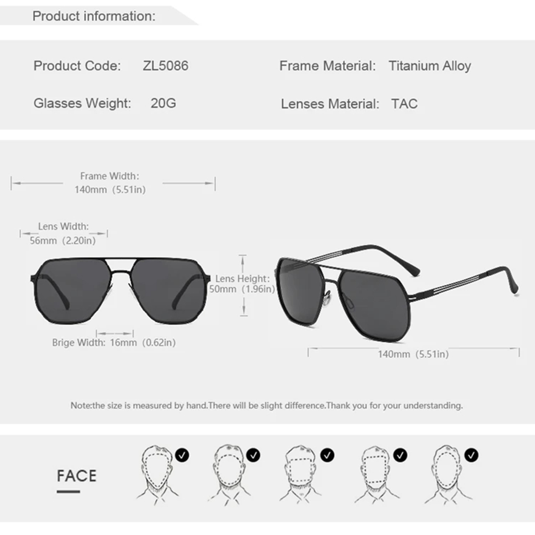 Picture of Polarized Sun Glasses Vintage Classic Driving Shades