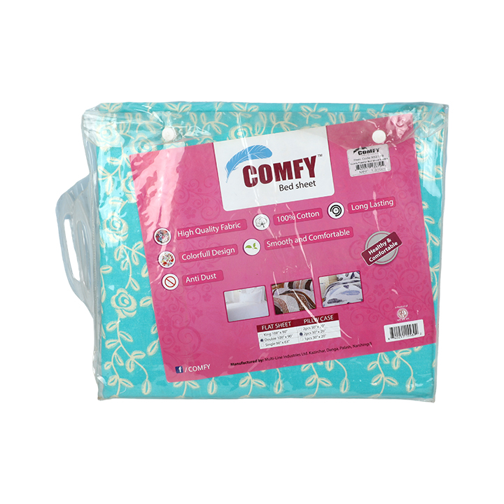 Comfy Popular Bed Sheet Double  Comfy Shoponline shop 