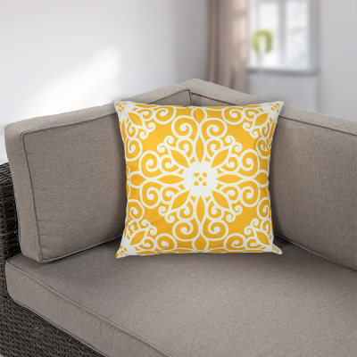 Comfy Cushion With Cover 18"x18" D-7 R Comfy Shoponline shop bangladeshothoba.com
