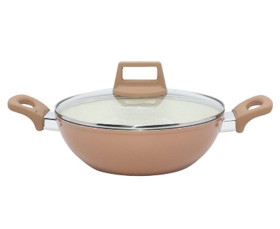 Picture of Prestiege INDUCTION Karai with Glass Cover 22-30 CM (MULTIPALE COLOR)