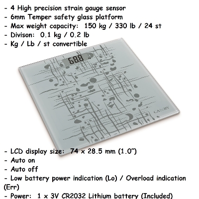 Picture of High Quality - Digital Weight Machine/Scale - Accurate and Easy to Use - Easy to Maintain - Refine and Excellent