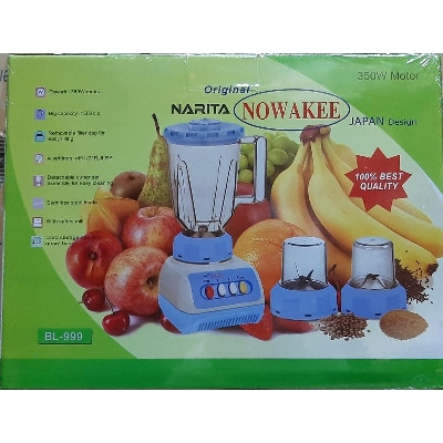 Picture of Nova/ Narita/ Noawake Blender plus mixer grinder 250/300/350 watt 3 in 1 Mixed color