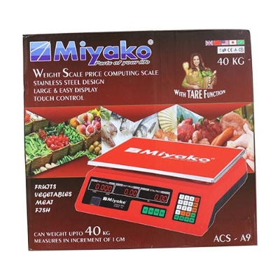Picture of Miyako Weight Scale ACS-A9 (2GM TO 40KG)