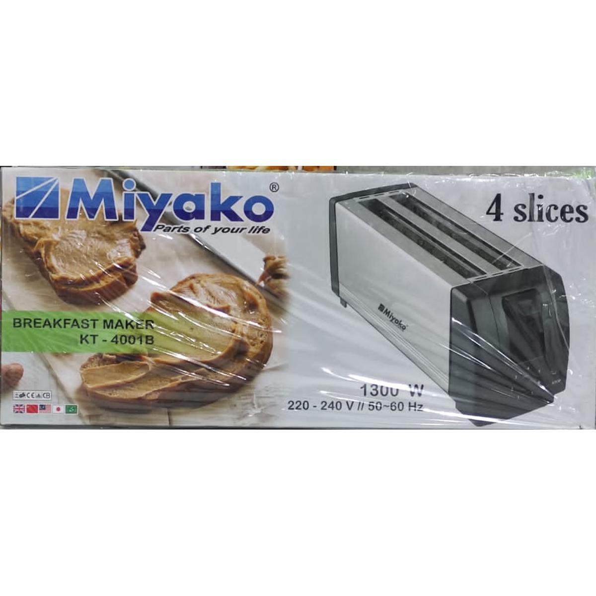 Picture of Miyako 4 Slice Bread Toaster KT-4001
