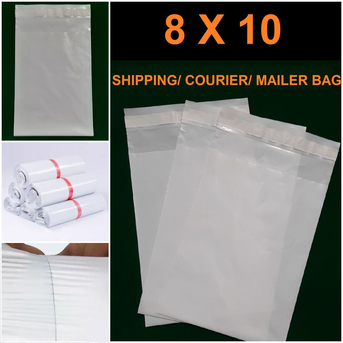 Picture of 8X10 Inch 100PCS Courier Shipping/ Courier/ Mailer Poly Bags (Packaging Material) Shipping Bags/ Stackers