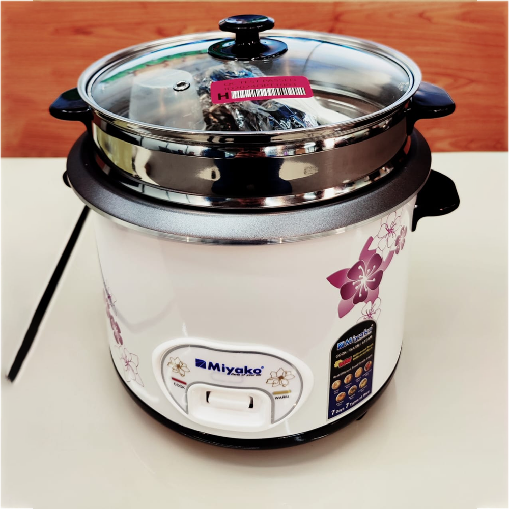 Picture of Miyako 2.8 LTR Double Pot Rice Cooker ASL-1280
