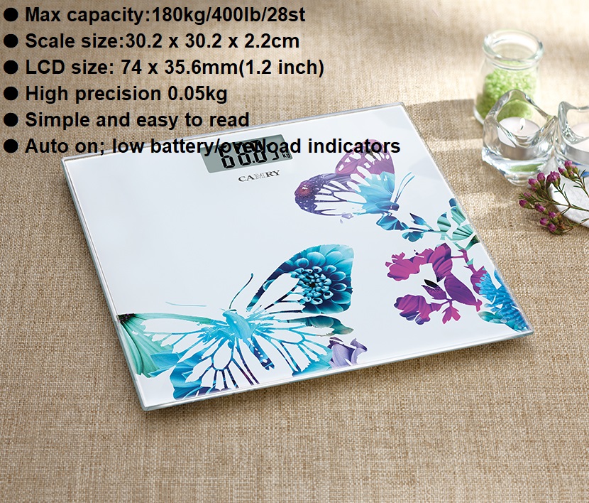 Picture of Camry Electronic Personal Scale Simple & Fashionable Pattern 5632