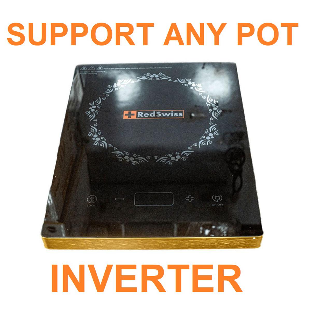 Picture of Redswiss electric cooker 2000 watt RSIC-001 for any pot (Inverter technology power saving)