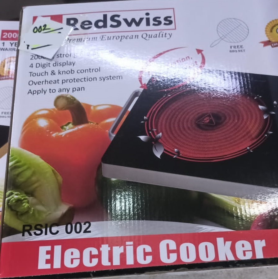 Picture of Redswiss electric cooker 2000 watt RSIC-002 for any pot (INVERTER)