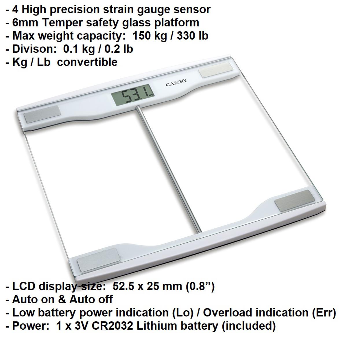 Picture of Camry Digital weight scale 9061