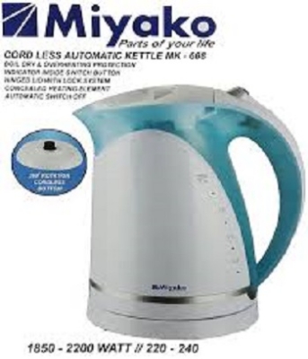 Picture of Miyako 2 Liters Electric Kettle Mk-608