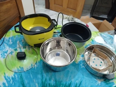 Picture of Kiam double pot rice cooker 1.8 liter DRC-9702 MULTIPLE COLOR
