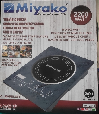 Picture of Miyako Induction Cooker TC-MARBLE06 / MARBLE01 / MARBLE02 (INVERTER)