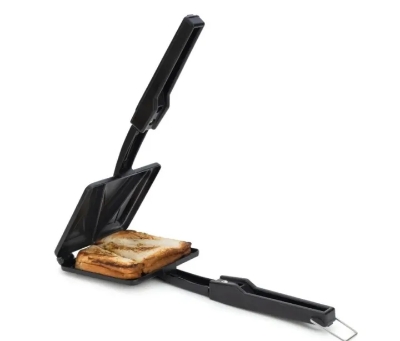 Picture of Sandwich Toaster Non-Stick Gas Sandwich Maker Iron Handle Griller Gas SandwichToaster Snack Sandwich Griller
