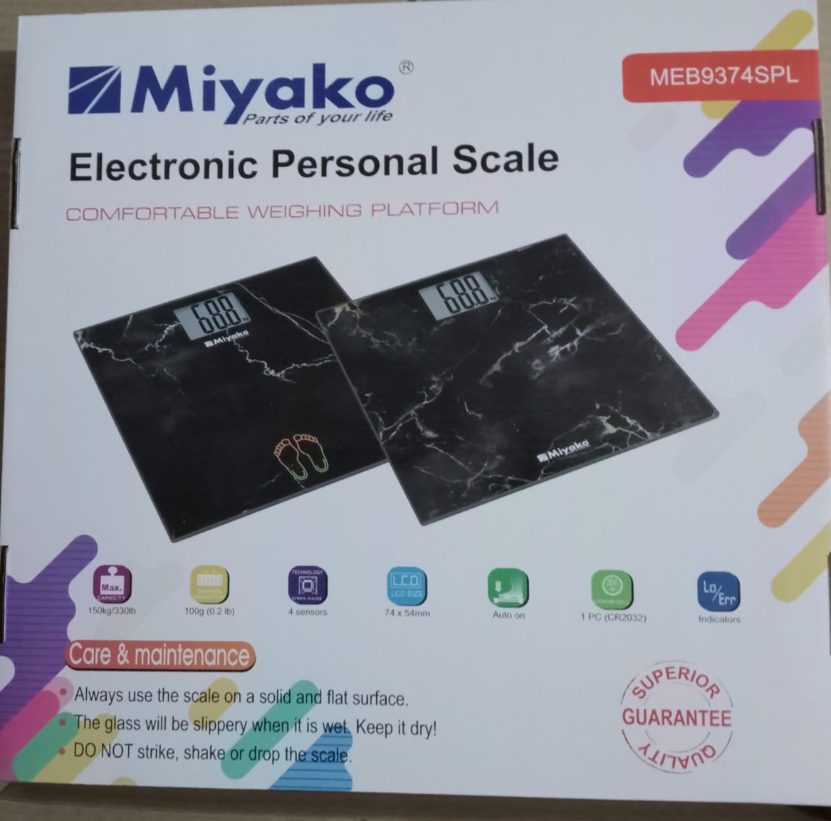 Picture of Miyako Personal Electronic Scale 9374 / 9370