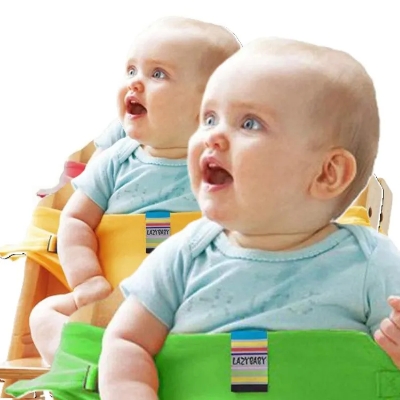Picture of Portable Baby Travel Safety Stretchy Feeding Lunch Foldable Accessories Dining Chair Belt