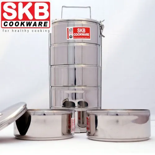 Picture of 4 Bati SKB Lunch Box SUS304 food grade stainless steel Lunch Box