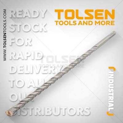 Picture of TOLSEN SDS Plus Hammer Drill Bits (14x450mm) Industrial Grade 75410 - Kings Trading