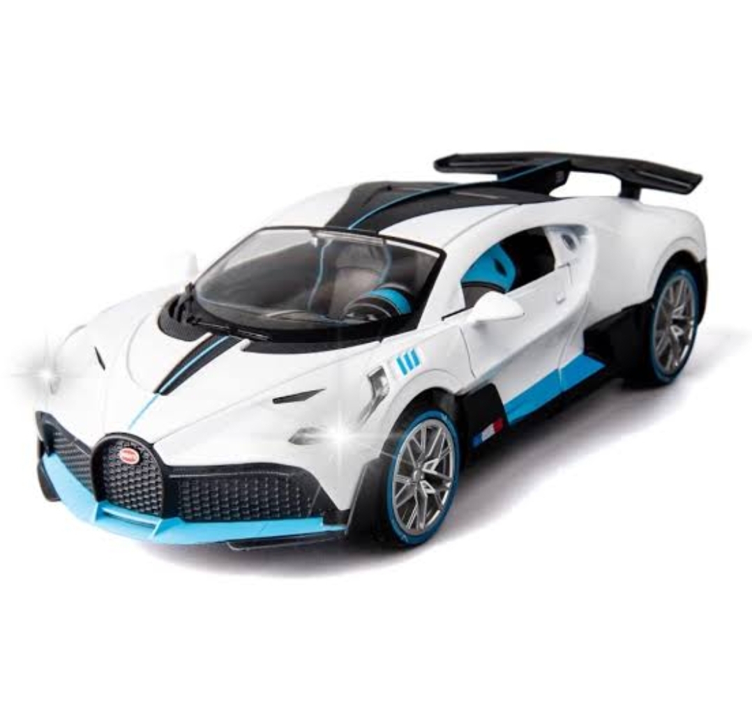 Picture of 1PC 1:32 Bugatti DIVO Diecast Alloy Car Super Sports Racing Car Simulation Toy Vehicles Metal Car Model Car Sound Light Toys For Gift
