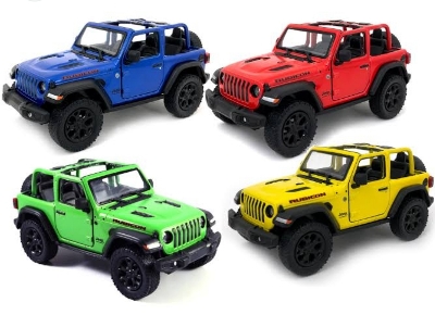 Picture of 1PC 1:32 High Simulation Jeep Wrangler Rubicon 1941 convertible Diecast Car sound and light alloy car model children's off-road vehicle model Car