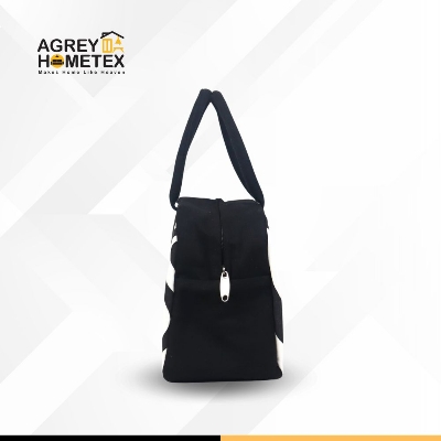 Buy Lunch Carry Bag, Cotton Fabric, Black & White, (9.5″x7.5″x5″)  Best Price In Bangladesh