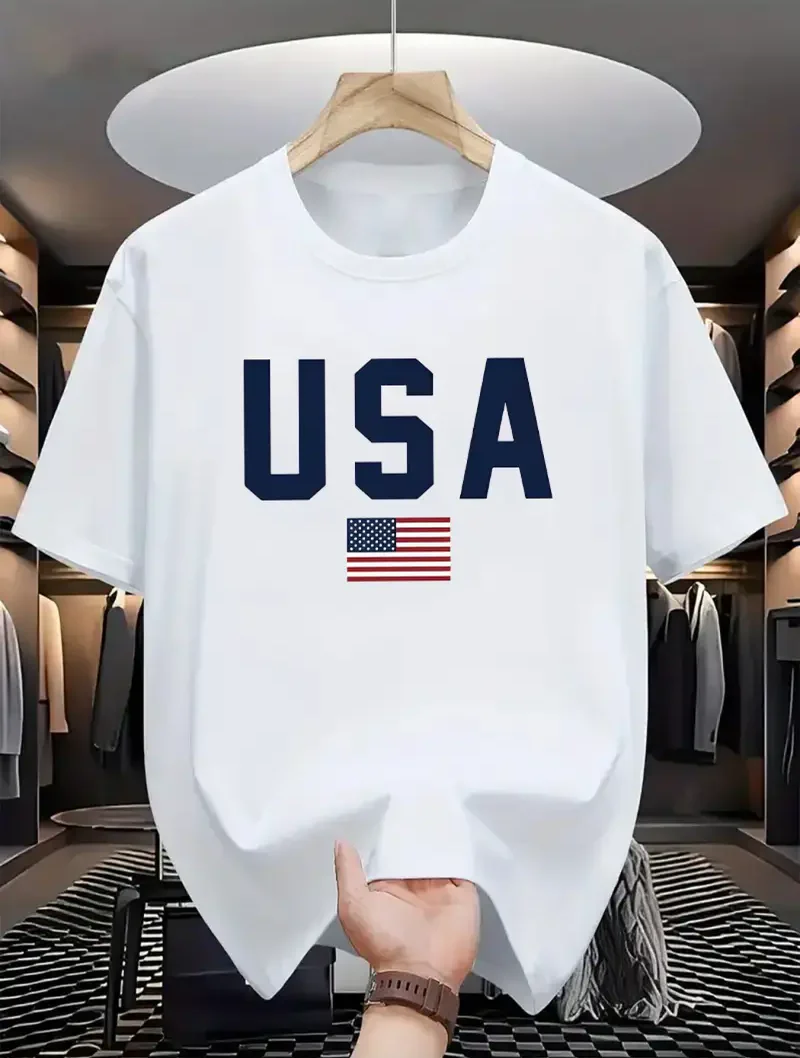 Buy Drop Shoulder Print T-Shirt – USA  Best Price In Bangladesh