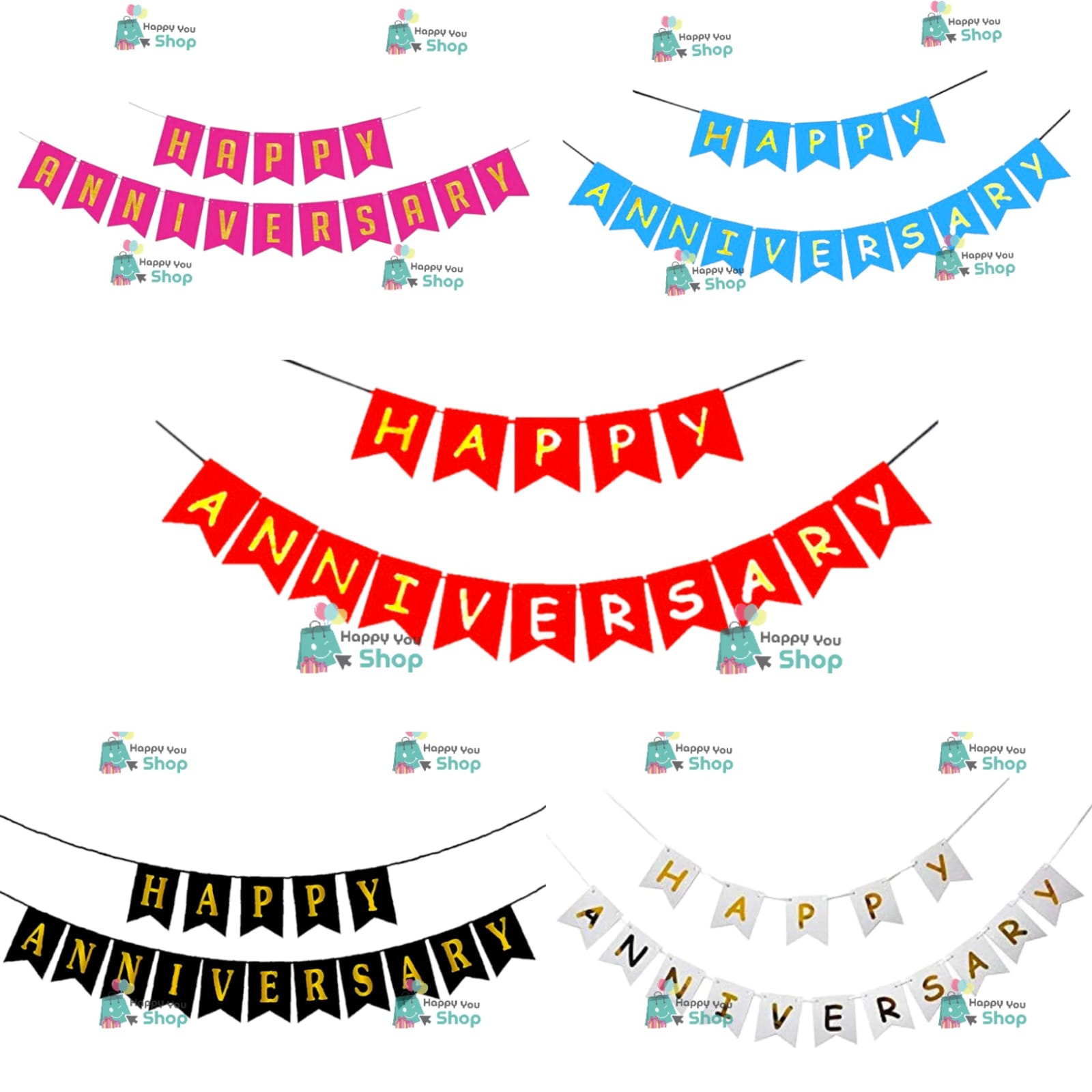 Picture of Anniversary Card Banner