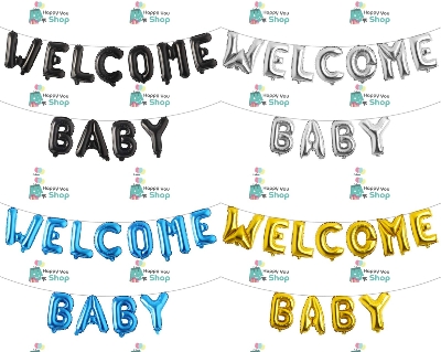 Picture of Welcome Baby foil balloons