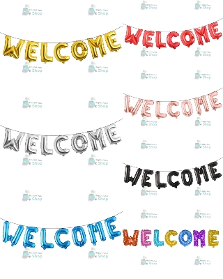 Picture of Welcome foil balloons