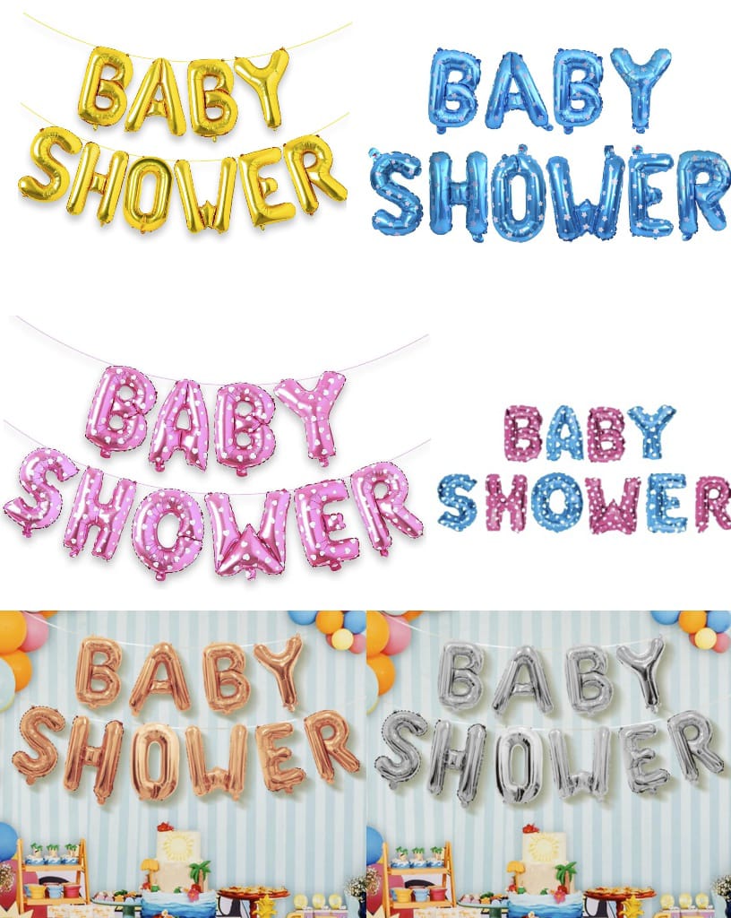 Picture of Baby shower foil balloons