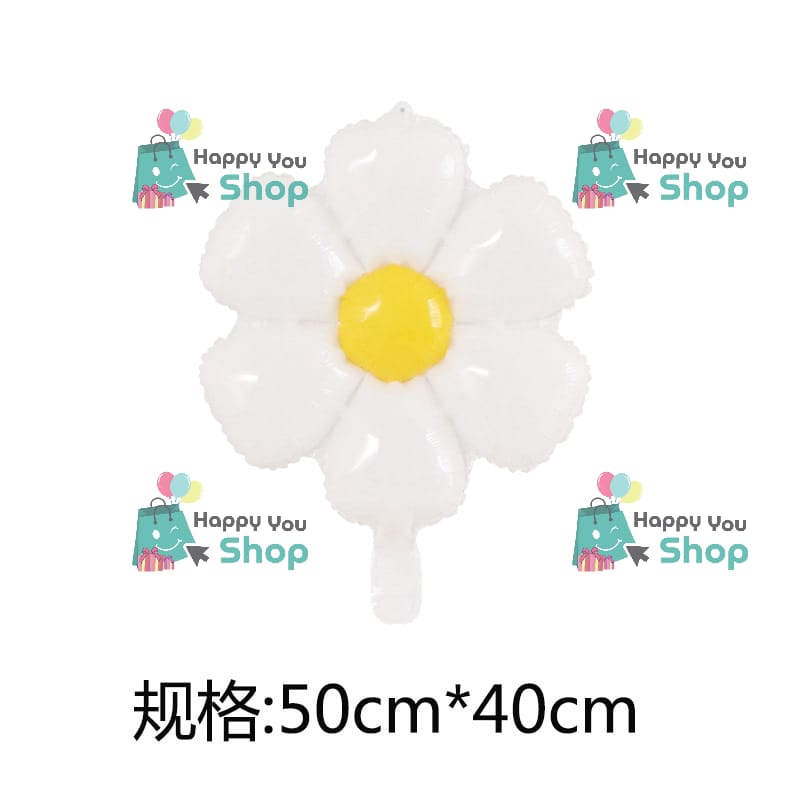Picture of Daisy flower foil balloons