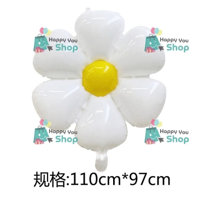 Picture of Daisy flower foil balloons