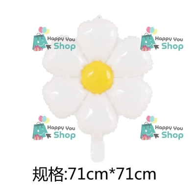 Picture of Daisy flower foil balloons