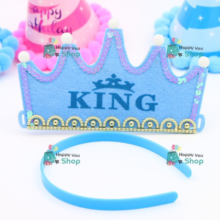 Picture of Led crown (King) for birthday decorations
