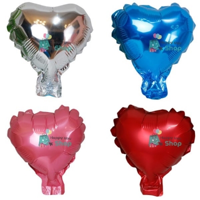 Picture of Small size heart foil balloons (10pcs)