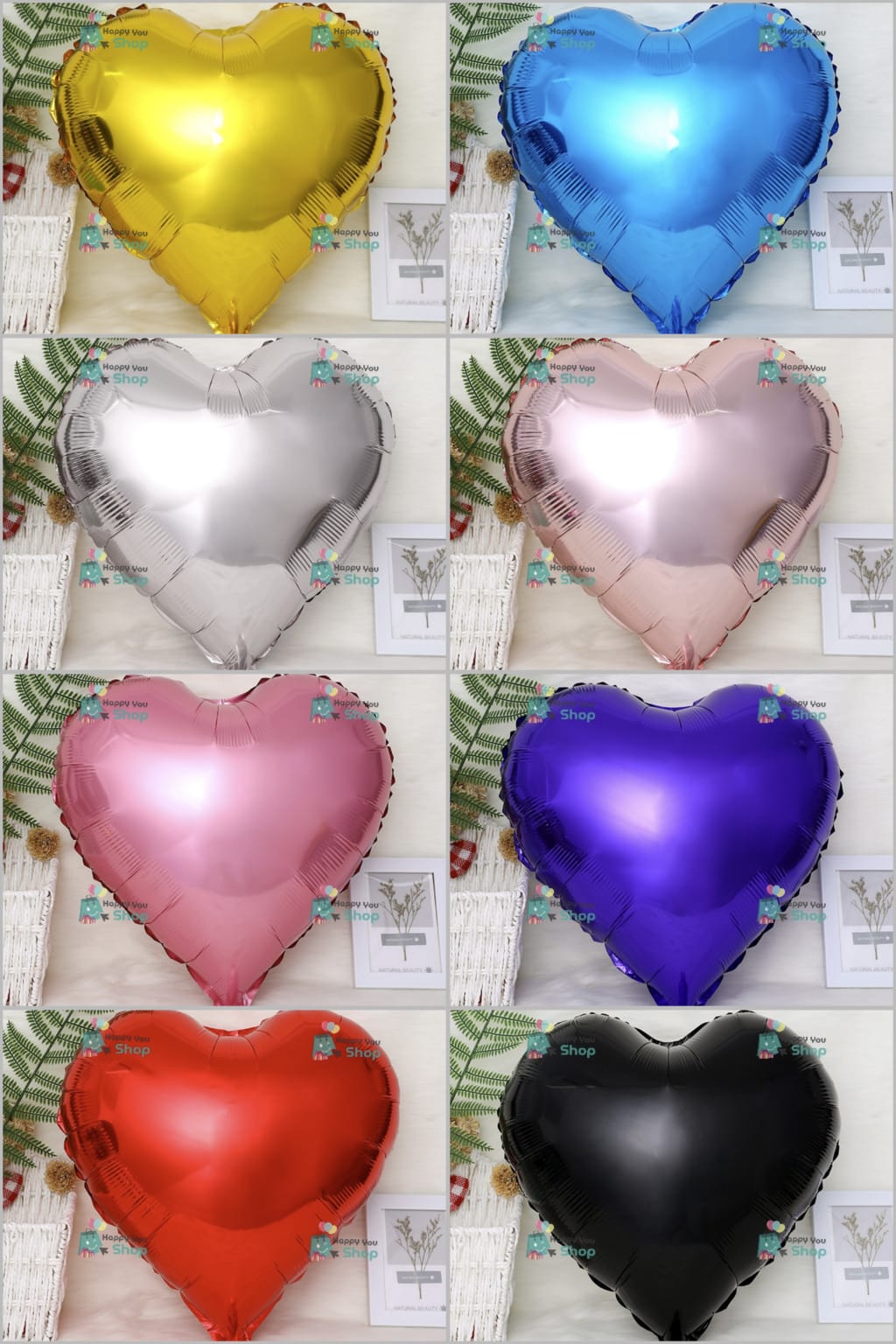 Picture of Large size heart foil balloons