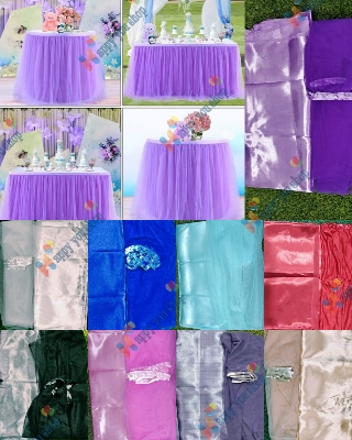 Picture of Table cloth+ skirt for decorations birthday