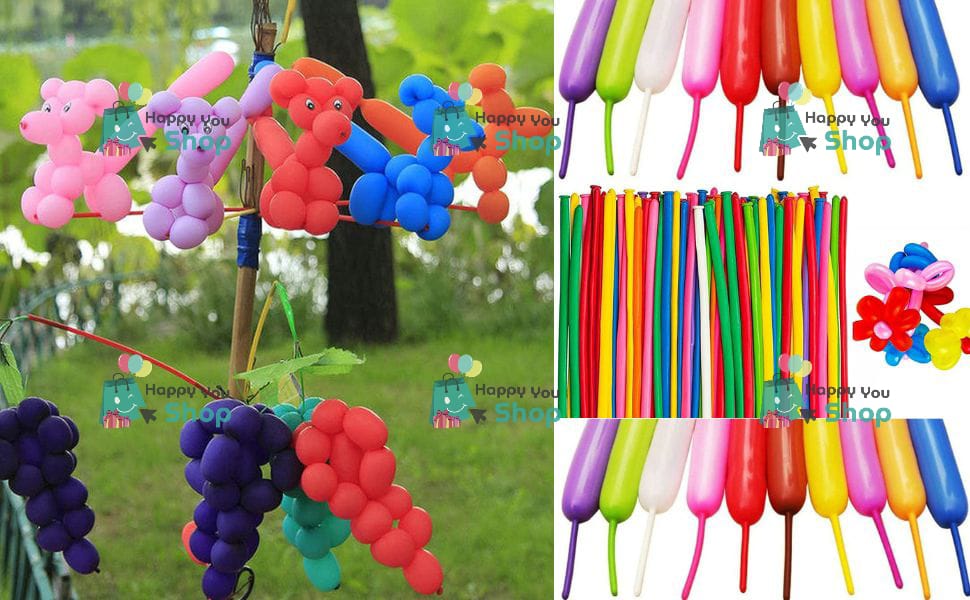 Picture of Long Twisting Balloons (latex multi) 15 pieces