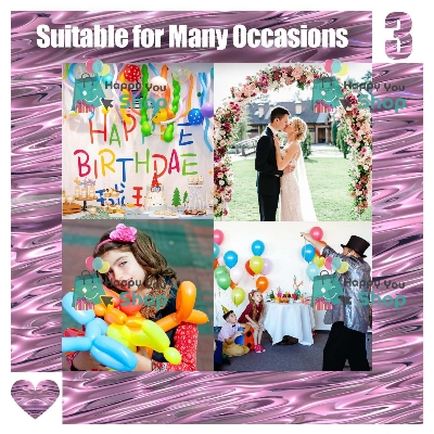 Picture of Long Twisting Balloons (latex multi) 15 pieces
