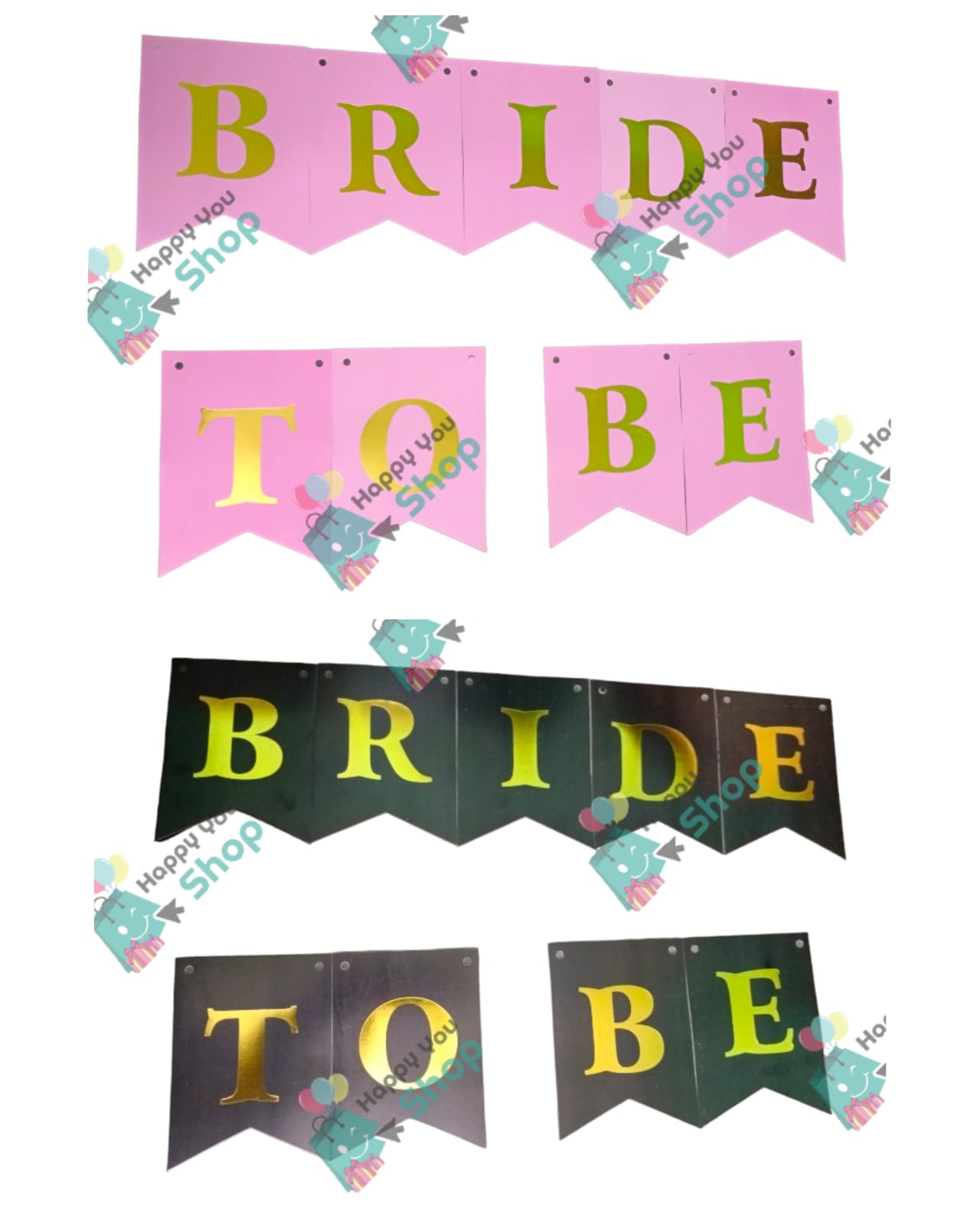 Picture of Bride to be card banner for Bridal shower/ Bride to be decorations
