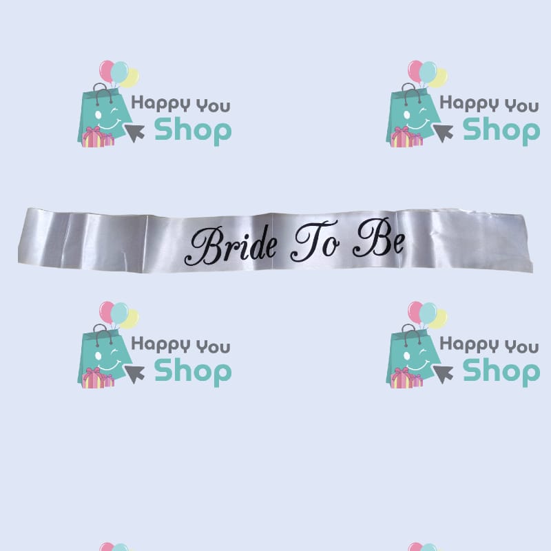 Picture of Bride To Be Exclusive Satin Sash - Random color