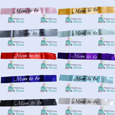 Picture of Mom To Be Exclusive Satin Sash - Random color