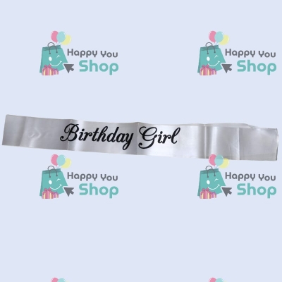Picture of Birthday Girl Exclusive Sash - Random color