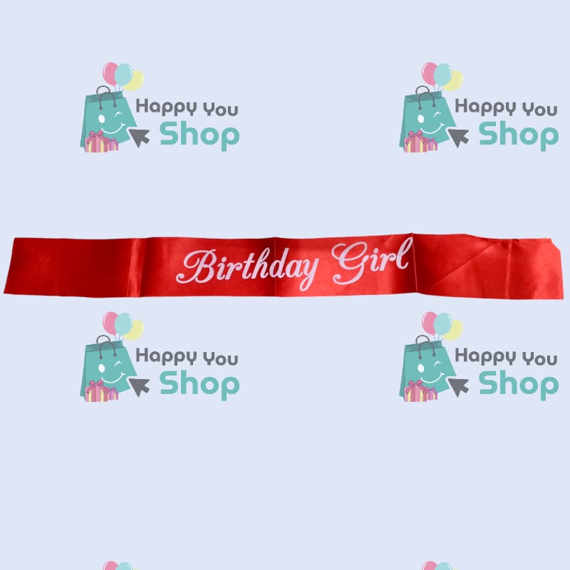 Picture of Birthday Girl Exclusive Sash - Random color