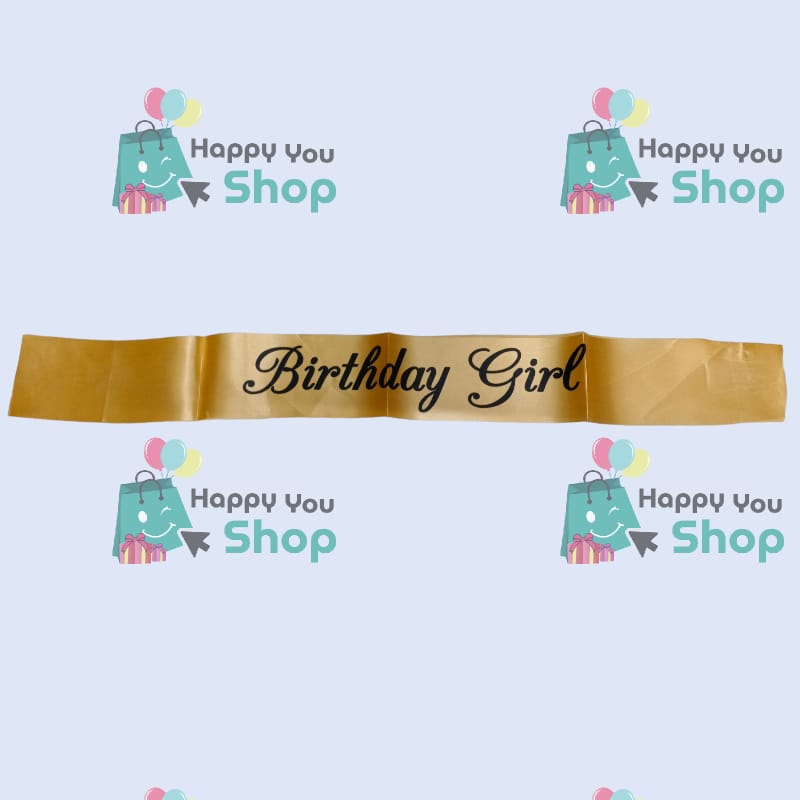 Picture of Birthday Girl Exclusive Sash - Random color