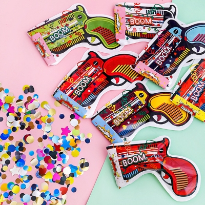 Picture of 5 pcs Balloon Automatic Inflatable Confetti Poppers Cannons Party Toys For New Year ,Birthday balloons