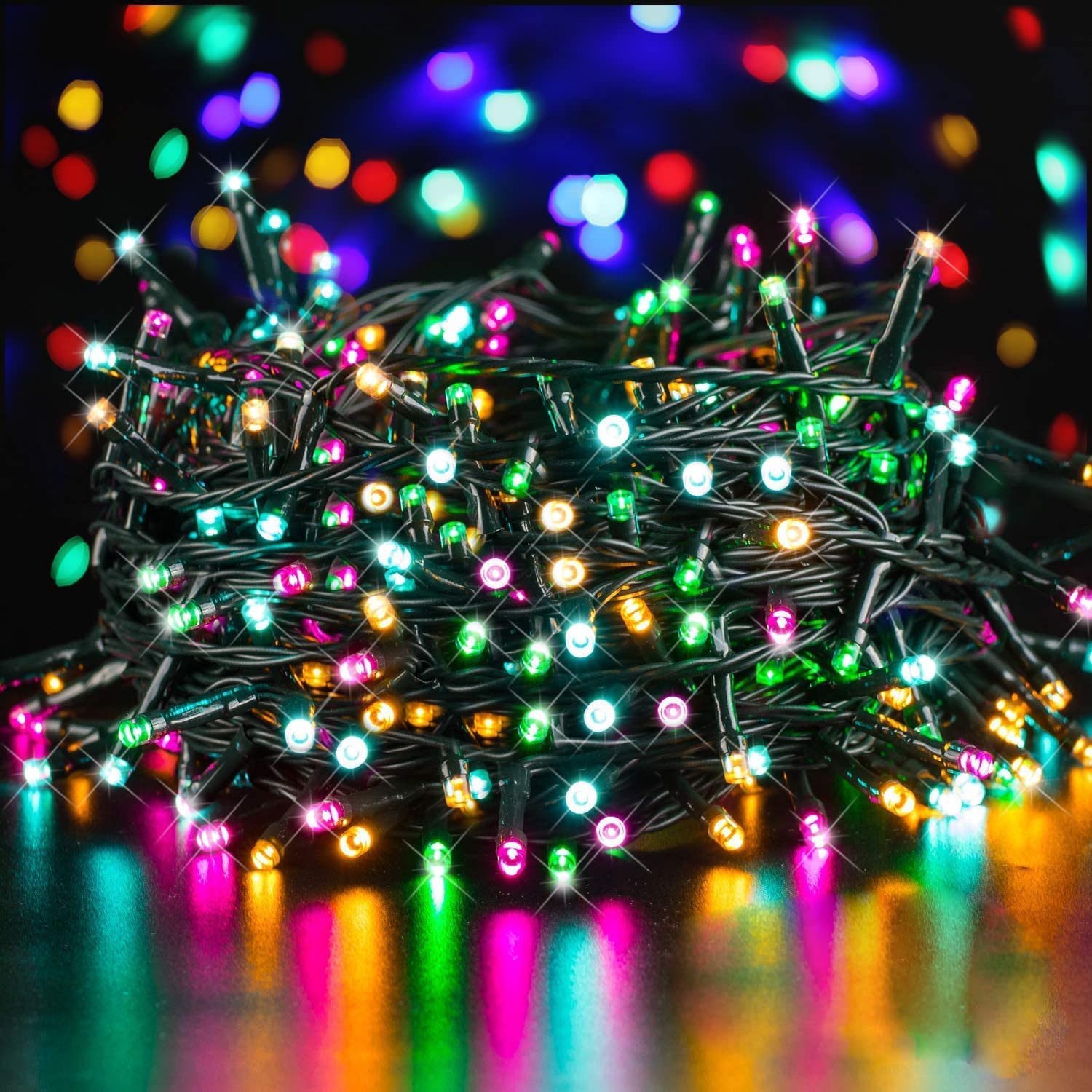 Picture of Fairy lights multi color (Black ware)