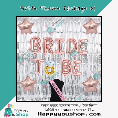 Picture of Bride to be decorations theme Package 01